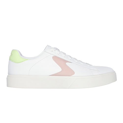 Tenis Mujer Skechers Top Grade - Blanco-Rosado
