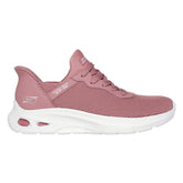 Tenis Mujer Skechers Slip Ins Bobs Sport - Rosado