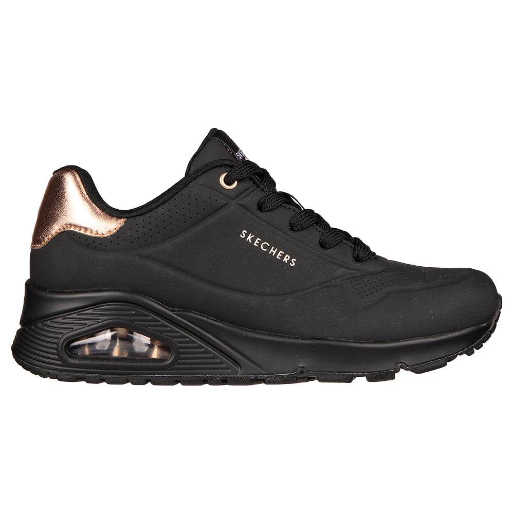 Tenis Mujer Skechers Uno Golden Air - Negro