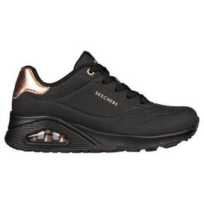 Tenis Mujer Skechers Uno Golden Air - Negro