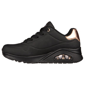 Tenis Mujer Skechers Uno Golden Air - Negro