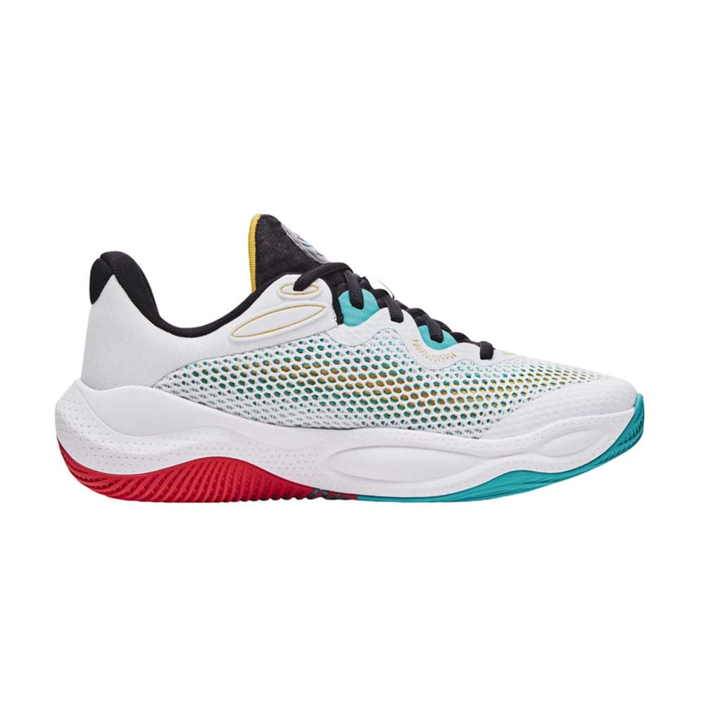 Tenis Under Armour para Hombre Curry Splash 24 Blanco