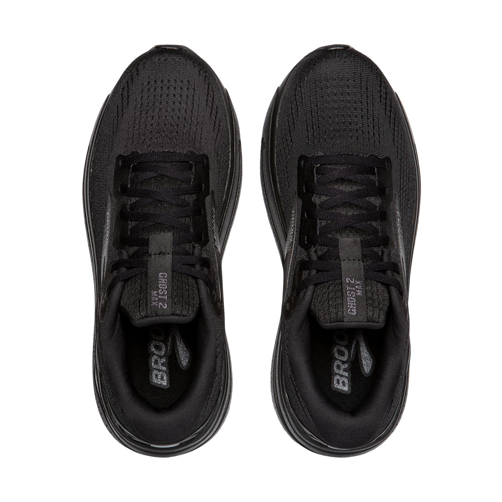 Tenis Brooks para Hombre Ghost Max 2 Negro