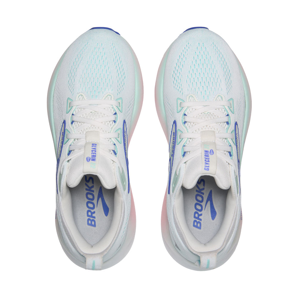 Tenis Brooks para Mujer Glycerin 22 Blanco