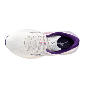 Tenis Mizuno Mujeres Wave Inspire 21 White-Vintage Indigo
