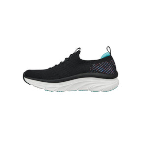 Tenis Mujer Skechers Dlux Walker Star Stuner - Negro