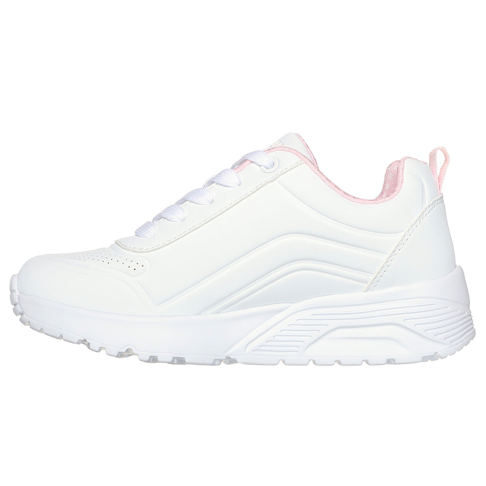 Tenis Niña Skechers Uno Lite - Blanco
