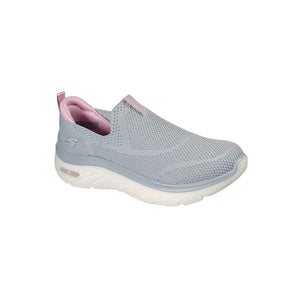 Tenis Mujer Skechers Slip On Gowalk - Gris