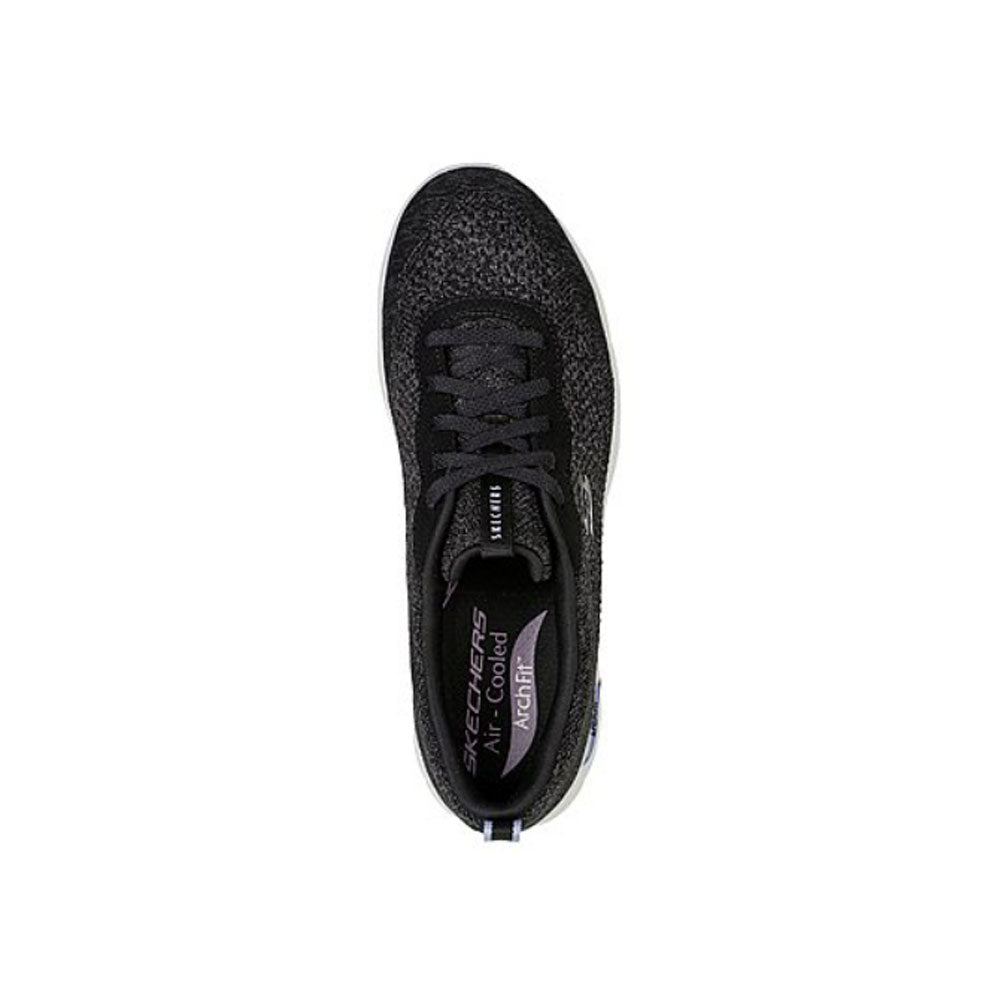 Tenis Mujer Skechers Arch Fit Refine - Negro - Blanco