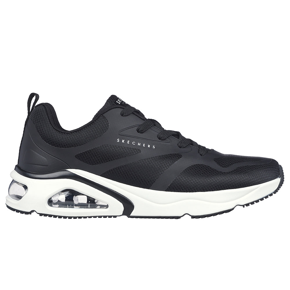 Tenis Hombre Skechers Uno Tres Revolution - Negro-Blanco