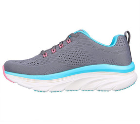 Tenis Mujer Skechers Dlux Walked Fresh Finesse - Gris