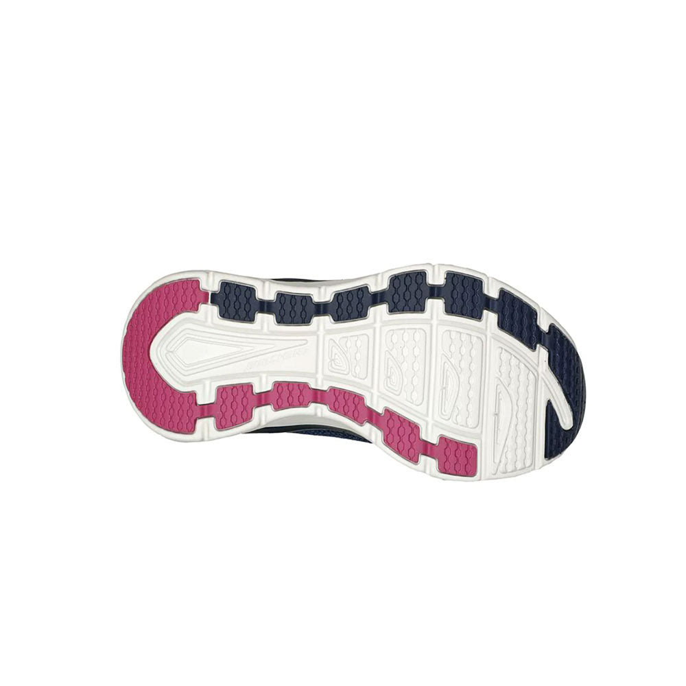 Tenis Mujer Skechers D Lux Walker Daily Beauty - Azul