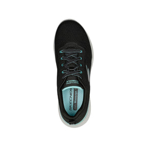 Tenis Mujer Skechers Go Walk - Negro - Azul