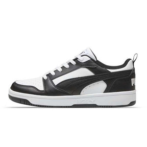 Tenis Puma para Hombre Rebound V6 Low Blanco-Negro
