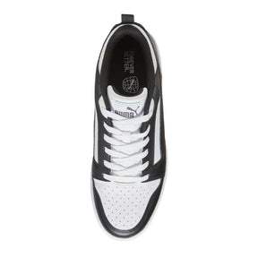 Tenis Puma para Hombre Rebound V6 Low Blanco-Negro