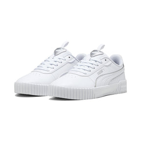 Calzado Puma para Mujer Carina 2.0 Pop Up Metallics Blanco-Plata