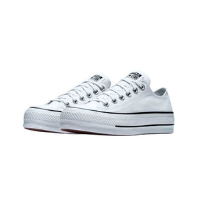 Tenis Converse para Mujer Plataforma Lift Choclo de Lona Blanco