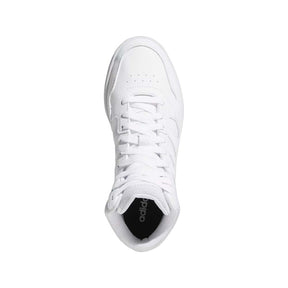 Tenis Adidas Mujer Hoops 3.0 Mid Gw5457 Blanco