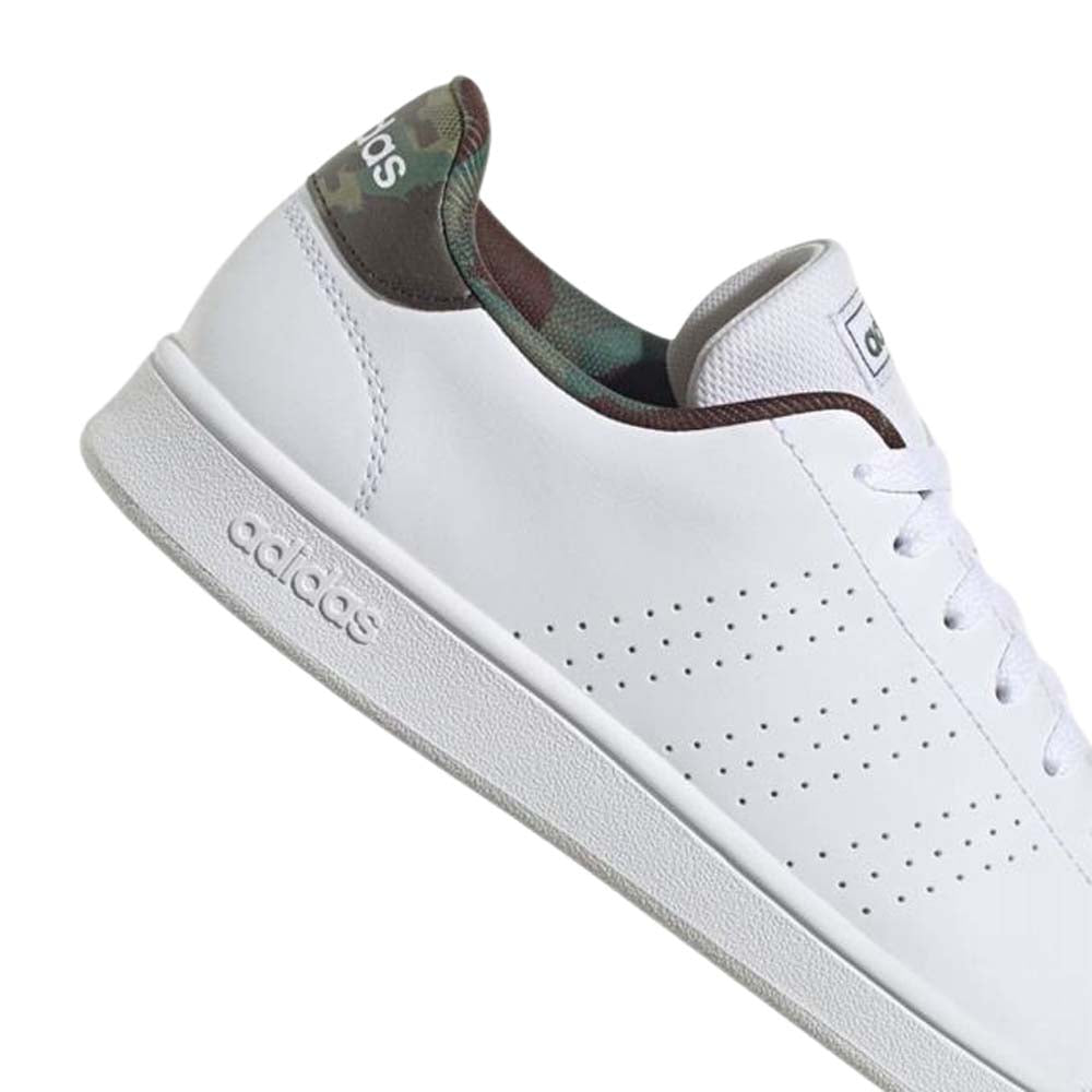 Tenis Adidas Unisex Advantage Base Gw9283 Blanco Camu