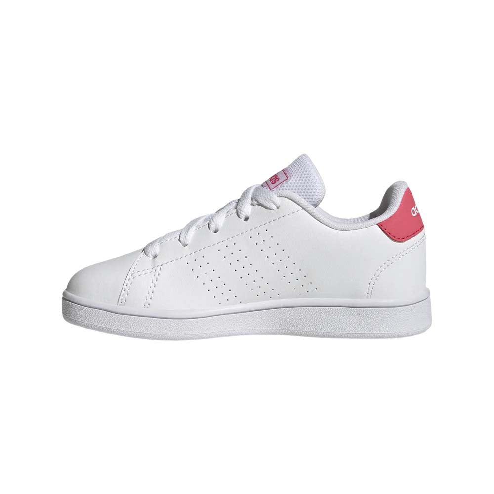 Calzado Adidas Niño Advantage K Blanco.