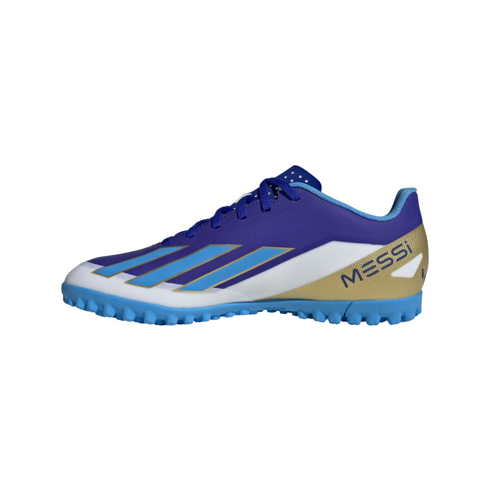 Tenis Adidas Hombre X Crazyfast Club Tf Messi Id0726 Azul