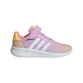 Tenis Adidas Niño Lite Racer 3.0 El K ID3398 Rosa Blanco