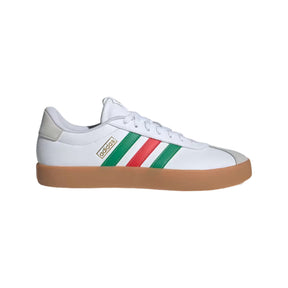 Tenis Adidas Hombre Vl Court 3.0 IF4466 Blanco Rojo Verde