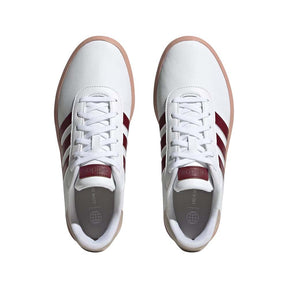 Tenis Adidas Mujer Court Platform Ig3112 Blanco Rojo