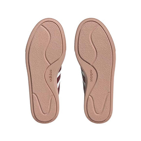 Tenis Adidas Mujer Court Platform Ig3112 Blanco Rojo