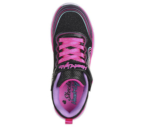 Tenis Niña Skechers Heart Lights - Negro