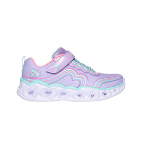 Tenis Niña Skechers Heart Lights - Morado