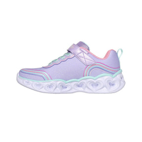Tenis Niña Skechers Heart Lights - Morado