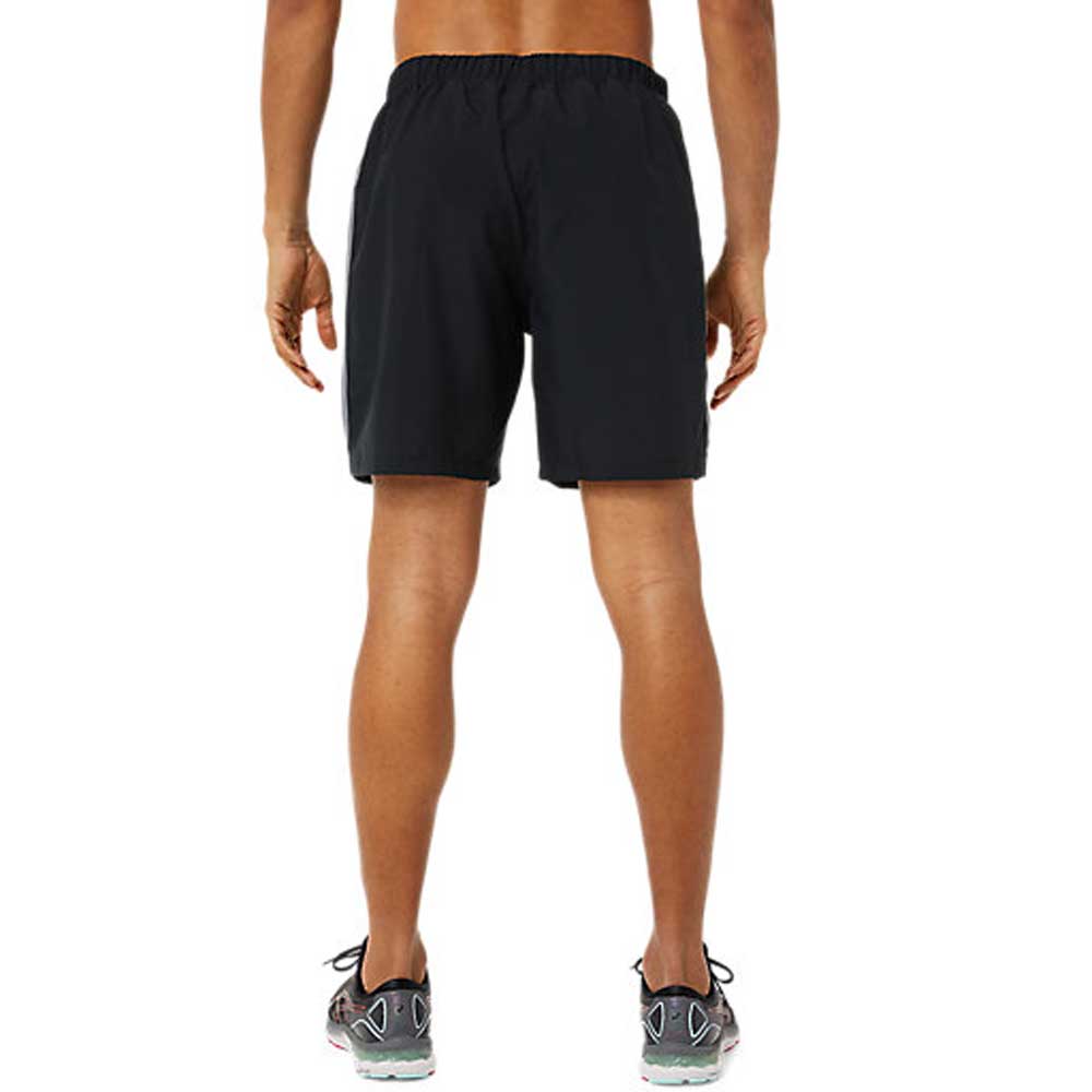 Short Largo Asics para Hombre Ready Set 7in Short Negro
