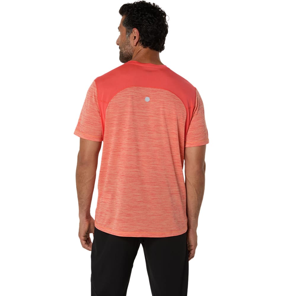 Playera Manga Corta Asics para Hombre Road SS Top Naranja