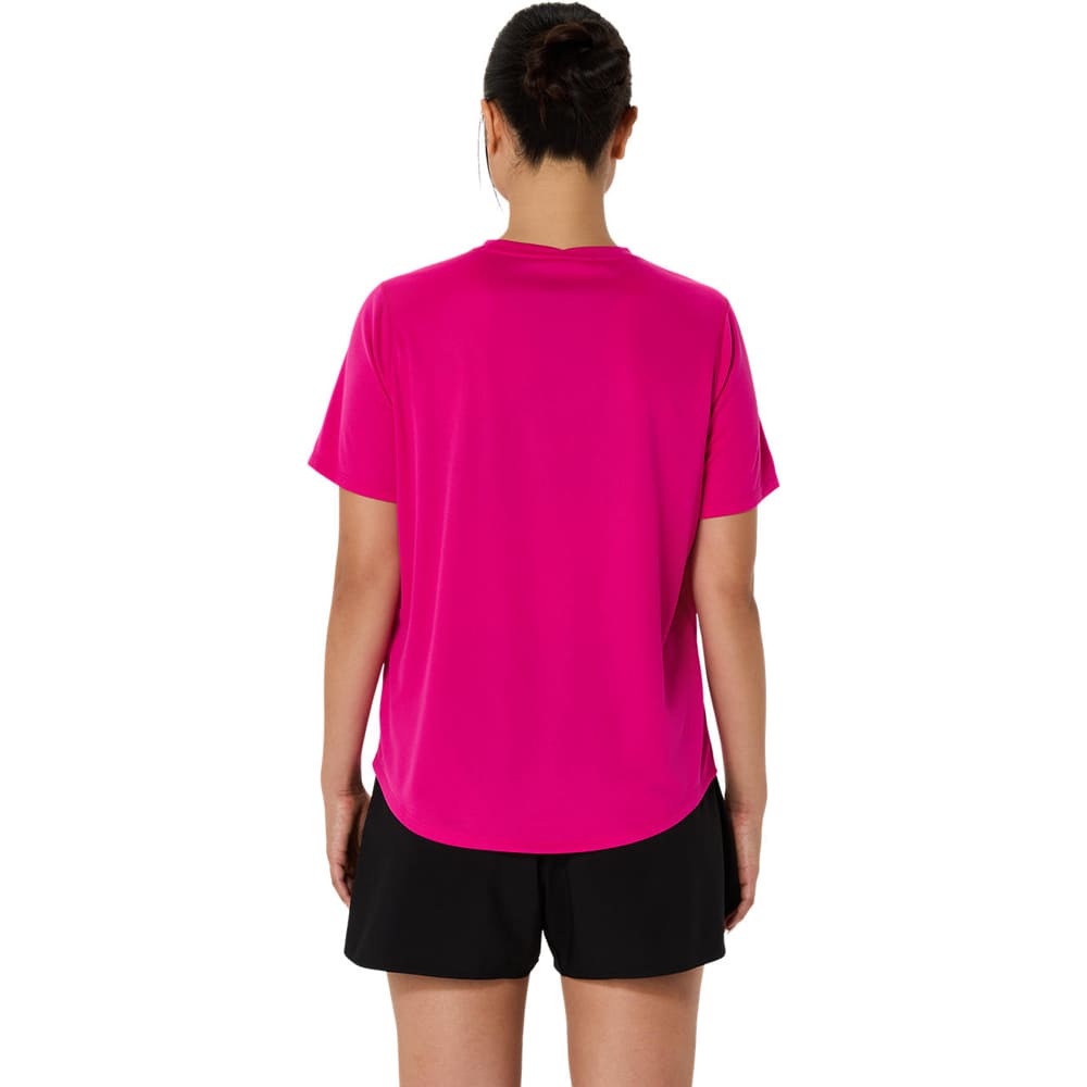 Playera Manga Corta Asics para Mujer Silver SS Top Rosa