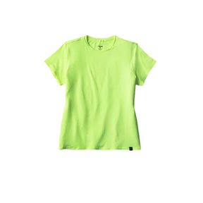 Playera Manga Corta Brooks para Mujer Luxe Short Sleeve Amarillo