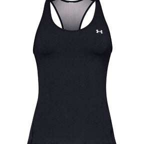 Player Sin Mangas Under Armour para Mujer HG Armour Racer Tank Negro