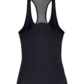 Player Sin Mangas Under Armour para Mujer HG Armour Racer Tank Negro