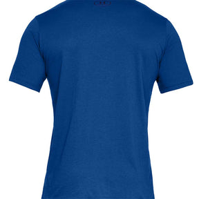 Playera Manga Corta Under Armour para Hombre UA Boxed Sportstyle SS Azul