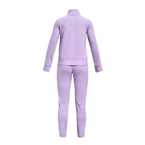 Conjunto Under Armour para Niña Knit Track Suit Morado