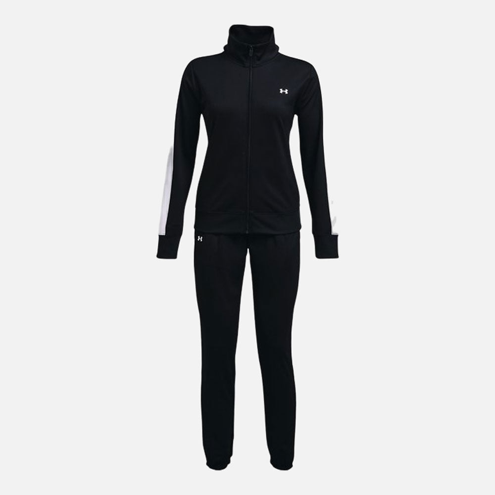 Conjunto Under Armour para mujer Tricot Track Suit Negro