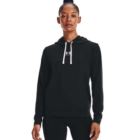 Sudadera con Gorro Under Armour para Mujer Rival Terry Hoodie Negro
