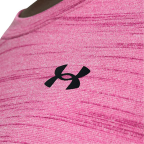 Playera Manga Corta Under Armour para Mujer Tech Tiger SSC Rosa