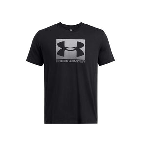 Playera Manga Corta Under Armour para Hombre UA Boxed Sports Updated SS Negro