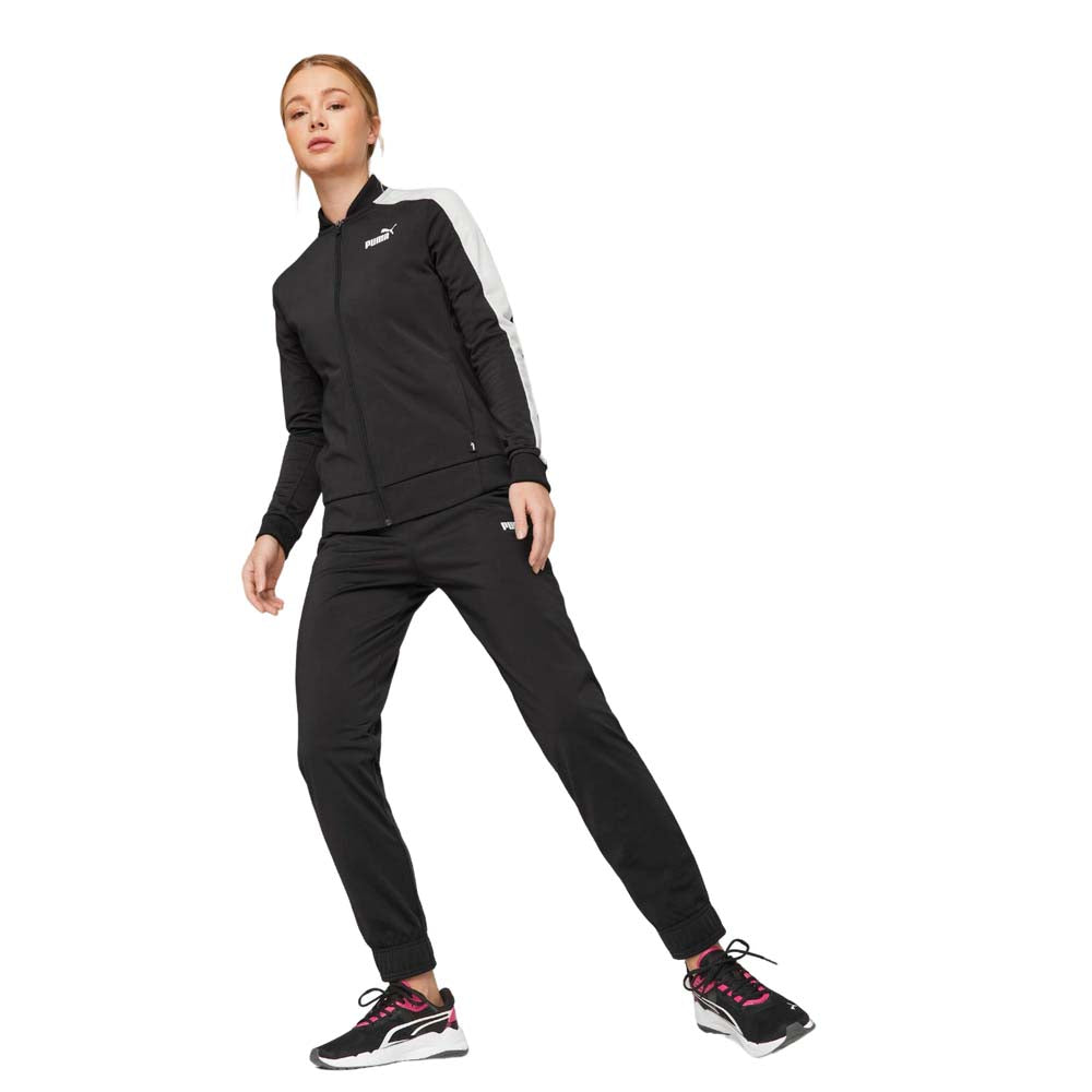 Conjunto Puma para Mujer Baseball Tricot Suit Negro