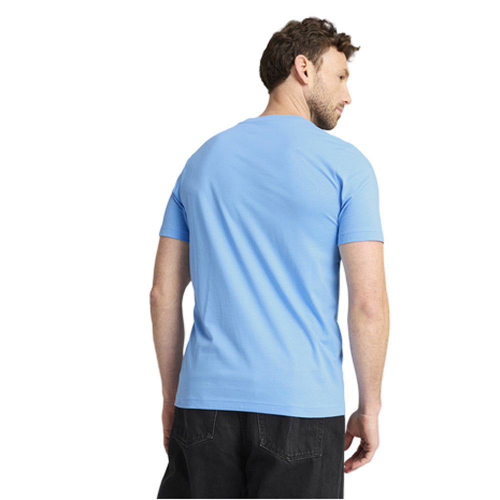 Playera Manga Corta Puma para Hombre Ess No. 1 Logo Tee Azul