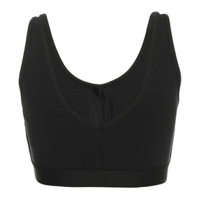 Top Adidas Mujer W 3S Cro Gs1343 Negro
