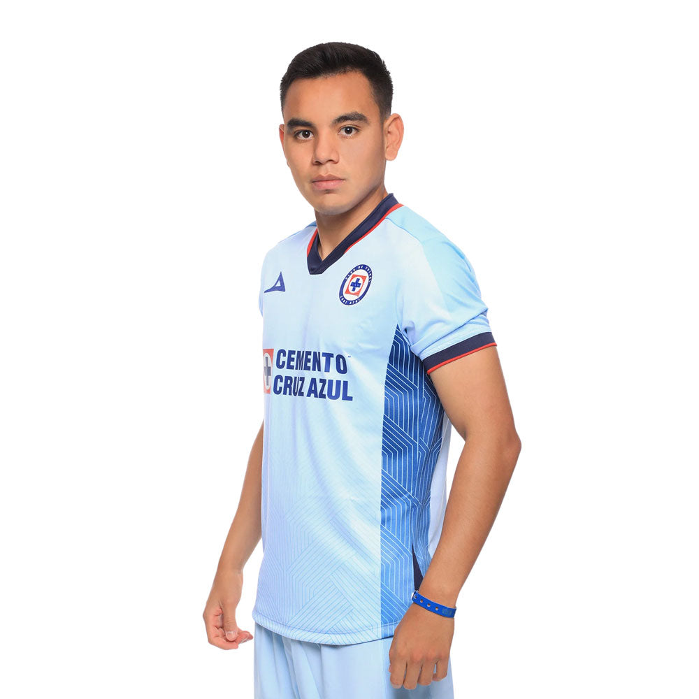 Jersey Pirma Hombre Visita Cruz Azul 23-24 Azul Cielo