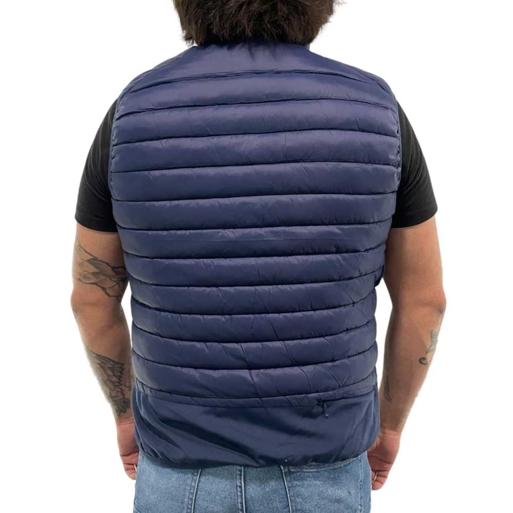 Chaleco Pirma Hombre Club Puebla 23-24 Azul