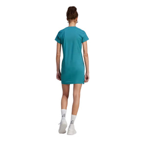 Vestido Adidas Mujer W 3S Fit T Dr Il3382 Aqua